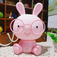 Cute Glasses Rabbit Night Light - Golonzo -                                                                             