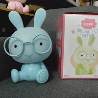 Cute Glasses Rabbit Night Light - Golonzo -                                                                             