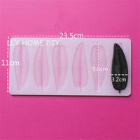 DIY 3D Leaves shape Silicone Chocolate Mold Bakeware - Golonzo -                                                                             