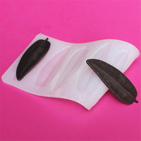 DIY 3D Leaves shape Silicone Chocolate Mold Bakeware - Golonzo -                                                                             