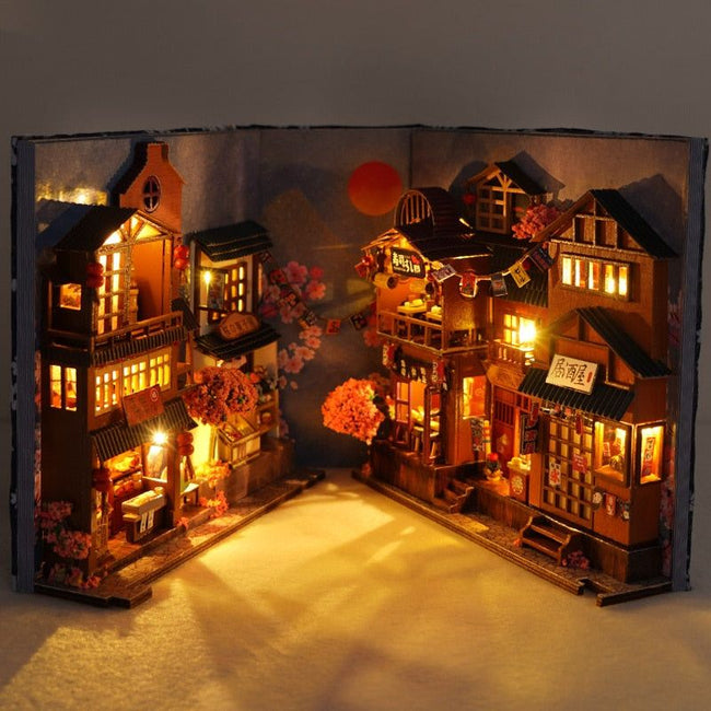 DIY Book Nook Shelf Insert Kits - Golonzo -                                                                             