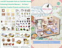 DIY Doll House Furniture - Miniature Dust Cover - Golonzo -                                                                             