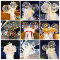 DIY LED Light Rose Balloons Bouquet - Golonzo -                                                                             