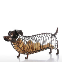 Dachshund Wine Cork Container - Golonzo -                                                                             
