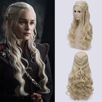 Daenerys Targaryen Wig l Game of Thrones Fans Cosplay Wig - Golonzo -                                                                             