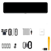 Dash Cam 4K Car Video recorder 12'' Rearview Car Mirror - Golonzo -                                                                             