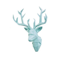 Deer Head Statue Sculpture Decor Home Wall Decoration - Golonzo -                                                                             