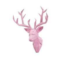 Deer Head Statue Sculpture Decor Home Wall Decoration - Golonzo -                                                                             