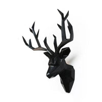 Deer Head Statue Sculpture Decor Home Wall Decoration - Golonzo -                                                                             