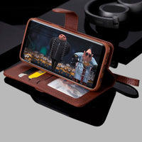 Detachable Leather Wallet Phone Flip Case for Samsung - Golonzo -                                                                             