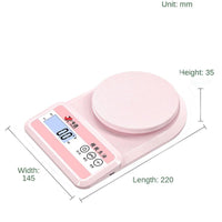 Digital Kitchen Scale - Portable Mini Electronic Food Scale - Golonzo -                                                                             