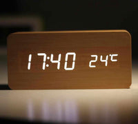 Digital Sound Voice Control Alarm Clocks - Golonzo -                                                                             