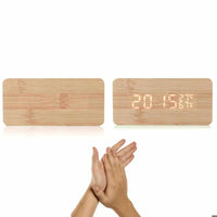 Digital Sound Voice Control Alarm Clocks - Golonzo -                                                                             