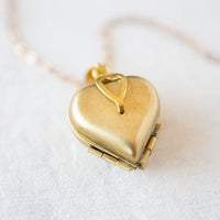 Diy Jewelry Vintage Heart Shaped 4 layer Photo Locket - Golonzo -                                                                             