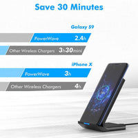 DockyStandStation-30W Qi Wireless Charger Stand Fast Charging Dock Station Phone Holder - Golonzo -                                                                             