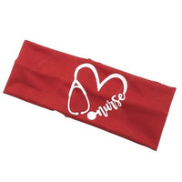 Doctor Nurse Button Headband Cute Stethoscope Heart - Golonzo -                                                                             