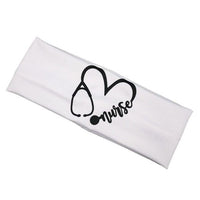 Doctor Nurse Button Headband Cute Stethoscope Heart - Golonzo -                                                                             