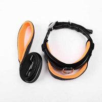 Dog Collar Leash Set - Mesh Breathable Adjustable Collars - Golonzo -                                                                             