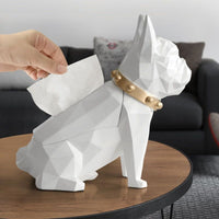 Dog Figurine ResinTissue Holder - Golonzo -                                                                             