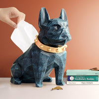 Dog Figurine ResinTissue Holder - Golonzo -                                                                             