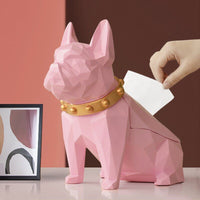 Dog Figurine ResinTissue Holder - Golonzo -                                                                             