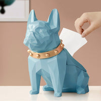 Dog Figurine ResinTissue Holder - Golonzo -                                                                             