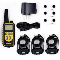 Dog Training Collar - Vibration Electric Shock Collars For Dogs IP7 Waterproof - Golonzo -                                                                             