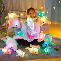 Dolphin Luminous Plush Toy - Golonzo -                                                                             