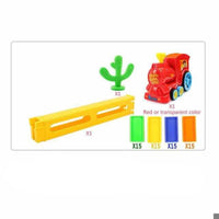 Domino Train Car - Dominoes Train Robot - Golonzo -                                                                             