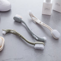 Double-end Shoes Brush Cleaner - Cleaning Sneaker Kit - Golonzo -                                                                             