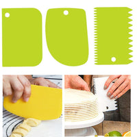 Dough Cake Cutter Slicer - Cake Cream Scraper - Golonzo -                                                                             