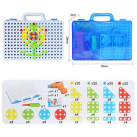 Drilling Screw 3D Creative Mosaic Puzzle Toys - Golonzo -                                                                             