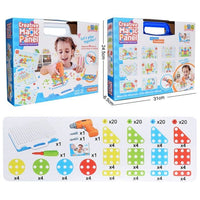 Drilling Screw 3D Creative Mosaic Puzzle Toys - Golonzo -                                                                             