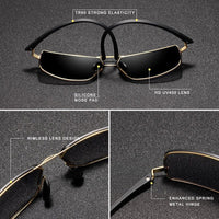 Driving Sunglasses Square Frame - Golonzo -                                                                             
