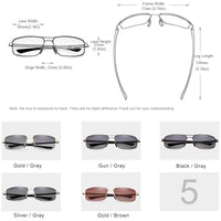 Driving Sunglasses Square Frame - Golonzo -                                                                             