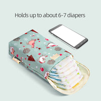 Baby Diaper Bag - Organizer Reusable Waterproof Wet/Dry Cloth Bag - Golonzo -                                                                             