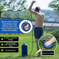 Durable Portable Shower Pump For Outdoor Camping - Golonzo -                                                                             