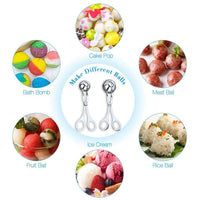 EASY MEATBALL! - Meatball Maker Stainless Steel Tools - Golonzo -                                                                             