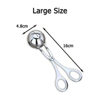 EASY MEATBALL! - Meatball Maker Stainless Steel Tools - Golonzo -                                                                             