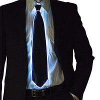 EL Wire Tie Flashing Cosplay - LED Tie - Golonzo -                                                                             