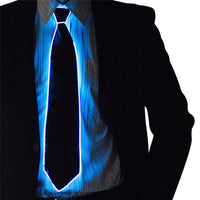 EL Wire Tie Flashing Cosplay - LED Tie - Golonzo -                                                                             