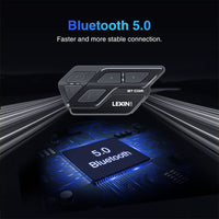 ET COM Motorcycle Helmet Intercom - Wireless Bluetooth Interphone - Golonzo -                                                                             