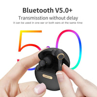 Earbuds Bluetooth V5.0 - 3D Stereo Sound Earphone - Golonzo -                                                                             