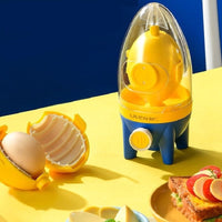 Egg Puller Manual Scrambler Egg White Yolk Mixer - Golonzo -                                                                             