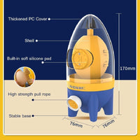 Egg Puller Manual Scrambler Egg White Yolk Mixer - Golonzo -                                                                             