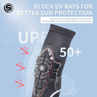 Elbow Pads Arm Sleeves For Motorcycling - Outdoor Activities - Golonzo -                                                                             