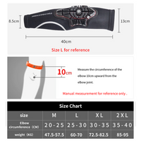 Elbow Pads Arm Sleeves For Motorcycling - Outdoor Activities - Golonzo -                                                                             