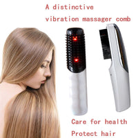 Electric Comb Massager - Wireless Infrared Ray Anti Hair Loss - Golonzo -                                                                             