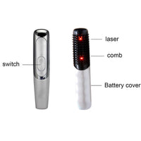 Electric Comb Massager - Wireless Infrared Ray Anti Hair Loss - Golonzo -                                                                             