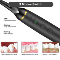 Electric Dental Calculus Remover - Portable Tooth Cleaner - Golonzo -                                                                             
